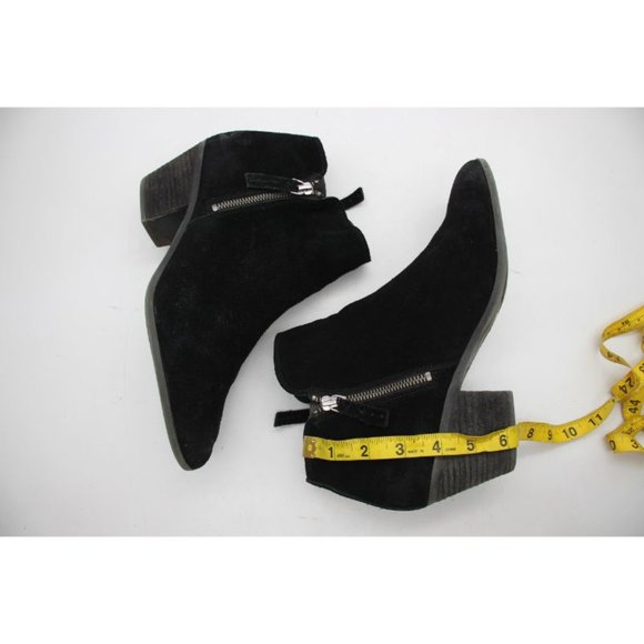 Frye Ankle Boots 3470015 Women's Size 10 M Judy Suede Double Zipper Booties - Picture 4 of 11